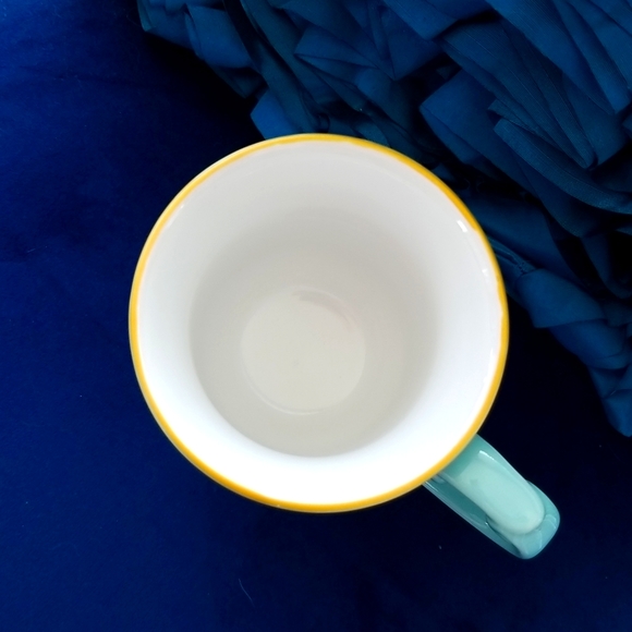 🧚Disney Pixar Brave Merida coffee mug.  New.  Blue with Gold colour rim - Picture 3 of 6